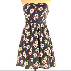 American Eagle Floral Print Corset Dress, Size 00